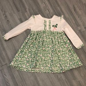 Shamrock baby dress